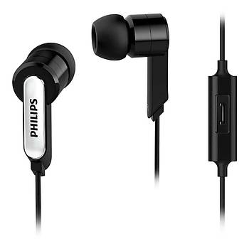 Philips SHE1405BK Mikrofonlu Kulaklk