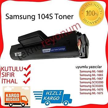 Samsung 104S Muadil Toner ML-1660 /1670/1665/1667/1675/Scx3200 