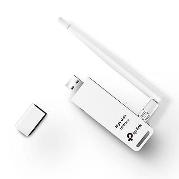 Tp-Link Kablosuz USB Wifi Adaptr TL-WN722N 150Mbps High Gain