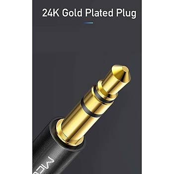 Mcdodo CA-664 Aux 3.5mm Ses Kablosu 1.2M Siyah Altn U