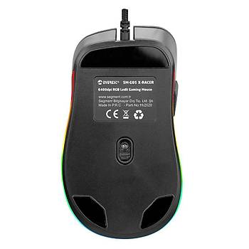 Everest SGM-05 X-RACER 7D RGB Optik Gaming Oyuncu Mouse