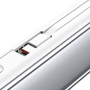 Mcdodo MC-1160 22.5W 10.000mAh Kablolu Dijital Gstergeli Powerbank Beyaz