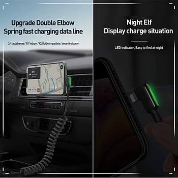 Mcdodo CA-7300 iphone QC4.0 Ikl Hzl arj Data Kablosu 1,8mt