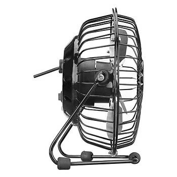 Everest EFN-482 Masast Usb Metal Fan Siyah