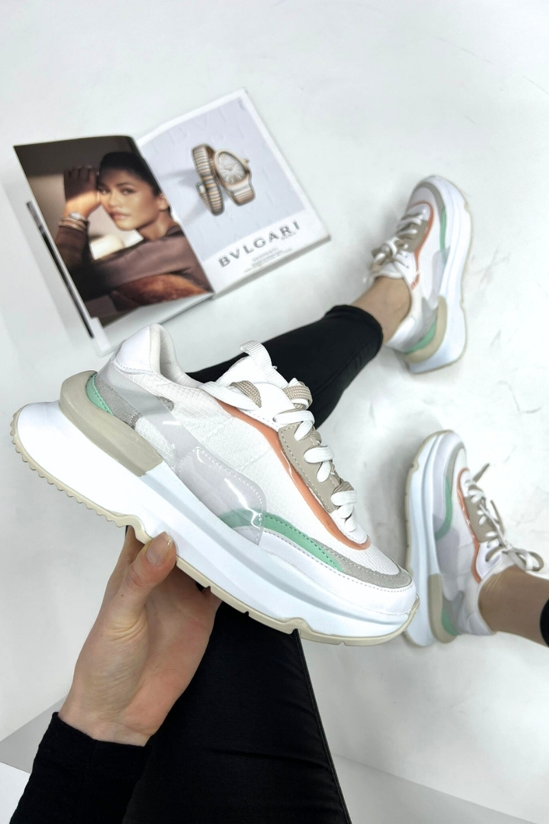 Beyaz Renkli Kadın Sneaker HL9112