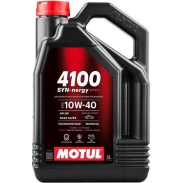 MOTUL 4100 Syn Energy Spec 10w40 5 litre motor yağı