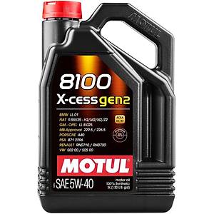 MOTUL X-CESS 8100 GEN-2 5LT 5W40