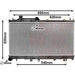 FORESTER 2013-2017 2.0L OTOMAT�K SU RADYAT�R�