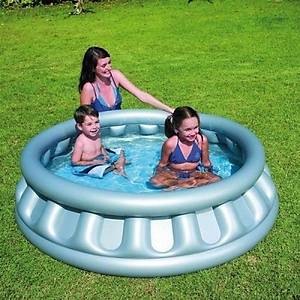 BESTWAY 51080 Metalik Uzay Gemisi �ekilli Havuz (157 * 41 Cm)