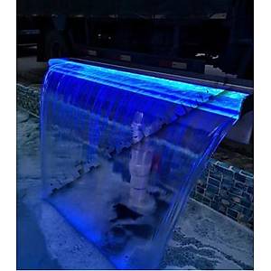 Uygun model Duvar Su Perdesi Duvar Su �elalesi Led I��kl� 170 cm lik