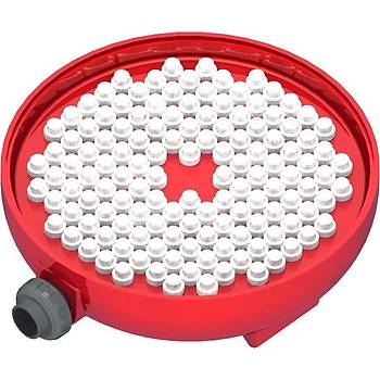 Nozbart - DIN Formu Polyester S�zge� Tabanl� Kum Filtresi G�zetleme Caml� Model: 1800 mm