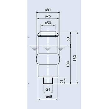 �ampanya K�p�k Nozulu- Paslanmaz 35-10 E1