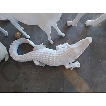 Polyester Kaplama Timsah, Bah�e Dekor �r�nleri