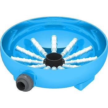 Nozbart - Ozona Dayan�kl� Polyvinilester Kollekt�rl�  Kum Filtresi - G�zetleme Cams�z Model: 620 mm