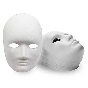 Karton Maske, Boyanabilir, E�itici Maske Boyama, Etkinlik ve Hobi Maskesi