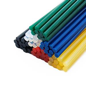 Renkli Silikon, 11 mm, S�cak Kal�n Silikon, Kar���k Renk, S�cak Yap��t�r�c�