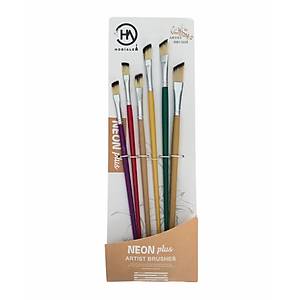 F�r�a Seti-1, Resim F�r�as�, 6 l� Set, Kesik U�, Ya�l� Boya F�r�as�