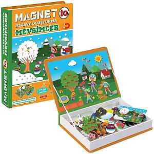 Manyetik Mevsimler, E�itici Puzzle, Magnet Hikaye Olu�tur, Zeka  Geli�tirici