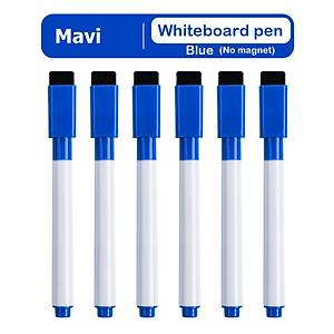 M�knat�sl� Tahta Kalemi, Silinebilir, Ak�ll� Beyaz Tahta Kalemi, Mavi Renk