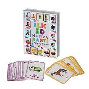 �lk 50 Haf�za Kartlar�, E�le�tirme Zeka Kartlar�, E�itici Kartlar, Flash Cards