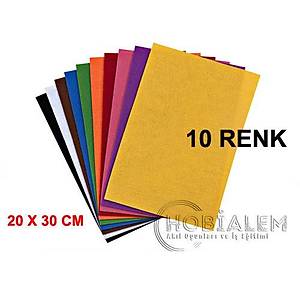 10 Renk, Ke�e, A4 Boyutunda, Okul, El ��i, Hobi Ke�esi, S�sleme, Kuma� Ke�e