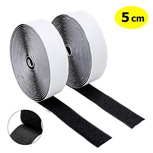 Yap��kanl� C�rt Bant, En: 5 cm, Siyah, �erit C�rt, Di�i-Erkek Tak�m, C�rt C�rtl� Bant