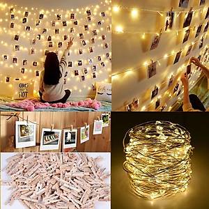 10 Metre, Peri Led I��k + 50 Adet Mini Mandal, Pilli, Led I��klar