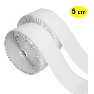 �erit C�rt Bant, En: 5 cm, Beyaz, Natural, Di�i-Erkek Tak�m, C�rt C�rtl� Bant