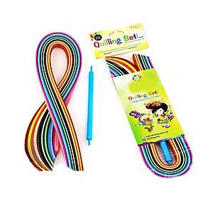 �nce, Quiling Seti, Ka��t Katlama, K�v�rma Sanat�, Quilling, 5 mm x 30 cm, �� E�itimi Seti