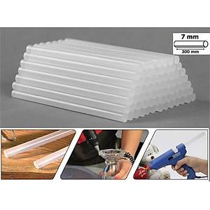 1 Kg, �nce Silikon, 7 mm, S�cak Yap��t�r�c�, S�cak Mum Silikon,  �effaf Silikon