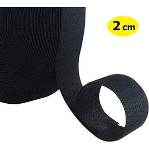 S�rts�rta C�rt Bant, En: 2 cm, Siyah, Kablo D�zenleyici, C�rt Ba��, �erit C�rt, C�rt C�rtl� Bant