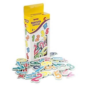 Manyetik Say�lar, 34 Par�a, Magnet Rakamlar, E�itici, M�knat�sl� Rakam Fig�rleri