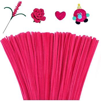 nil, Tyl Tel, Fuya Rengi, Eitici nil Seti, 30 Cm, Renkli Tel, 25 Adet, Pelu ubuklar