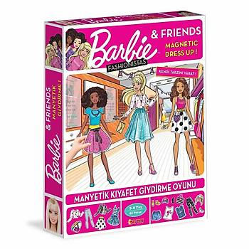 Barbie ve Arkadaşları, Manyetik Kıyafet Giydirme Magnet Kostümler, Eğitici Puzzle