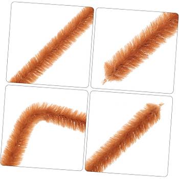 nil, Tyl Tel, Kahverengi, Eitici nil Seti, 30 Cm, Renkli Tel, 25 Adet, Pelu ubuklar