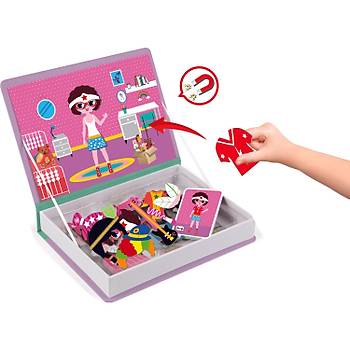 Manyetik Kyafet Giydirme, Magnet Kostmler, Eitici Puzzle, Zeka Gelitirici