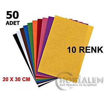 50 Adet, Kee, A4 Boy, 10 Renk, Hobi, Okul, El i Ssleme Keesi, Kuma Kee