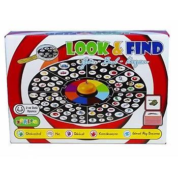 Zekice, Look Find, Look Look, Dedektif, Grsel Hafza ve  Dikkat Oyunu