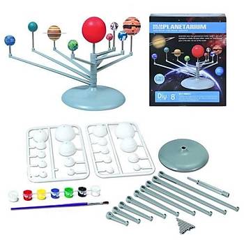 Güneş Sistemi Modeli, Gezegen Sistemi, Boya ve Fırça, Eğitici Maket