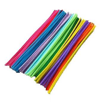 50 Adet, nil, Tyl Tel, Eitici nil Seti, 30 Cm, Renkli Tel, Pelu ubuklar,  Eitimi