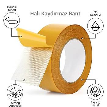 Hal Kaydrmaz Bant, ift Tarafl Dokuma Band, Sper Gl, En: 50 mm, Boy: 10 Metre