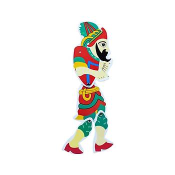 Glge Oyun Seti, Hacivat Ve Karagz, 26 Cm, Karagz Hacvat Kukla Oyunu, 1 Paket Oyun Seti