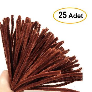 nil, Tyl Tel, Kahverengi, Eitici nil Seti, 30 Cm, Renkli Tel, 25 Adet, Pelu ubuklar
