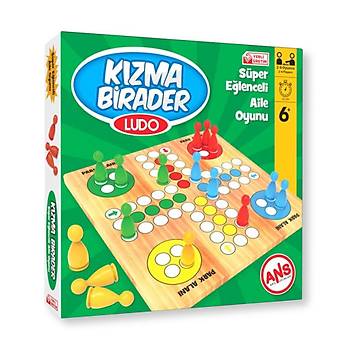 Ludo, Ahşap Kızma Birader, Kutu Oyunu, Eğlenceli Aile Oyunu