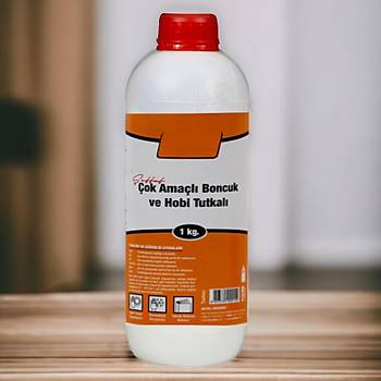 ok Amal, effaf Boncuk ve Hobi Tutkal, 1000 gr, Kat, Ahap, Kuma Yaptrc