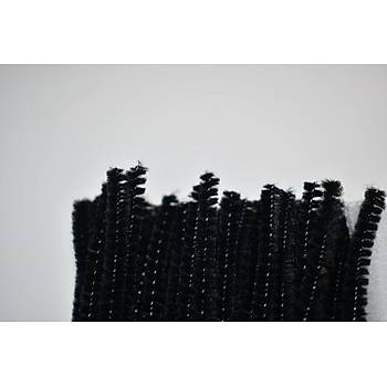 nil, Tyl Tel, Siyah Renk, Eitici nil Seti, 30 Cm, Renkli Tel, 25 Adet, Pelu ubuklar