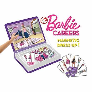 Barbie Kariyer Manyetik Kıyafet Giydirme, Meslekler Magnet Kostümler, Eğitici Puzzle