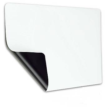 Manyetik Beyaz Yazı Tahtası, 50x60 cm, Mıknatıslı, Silinebilir Yazı Panosu + 3 Kalem