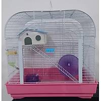 Qh Pet Cage Hamster Kafesi 39,5x29,5x37 Yeþil Mavi Pembe Renklerde