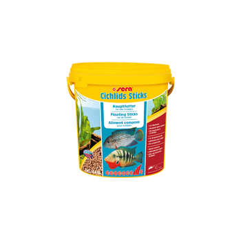 Sera Cichlid Sticks 250 gr Poette Skt : 10/2025 Kovadan Blme